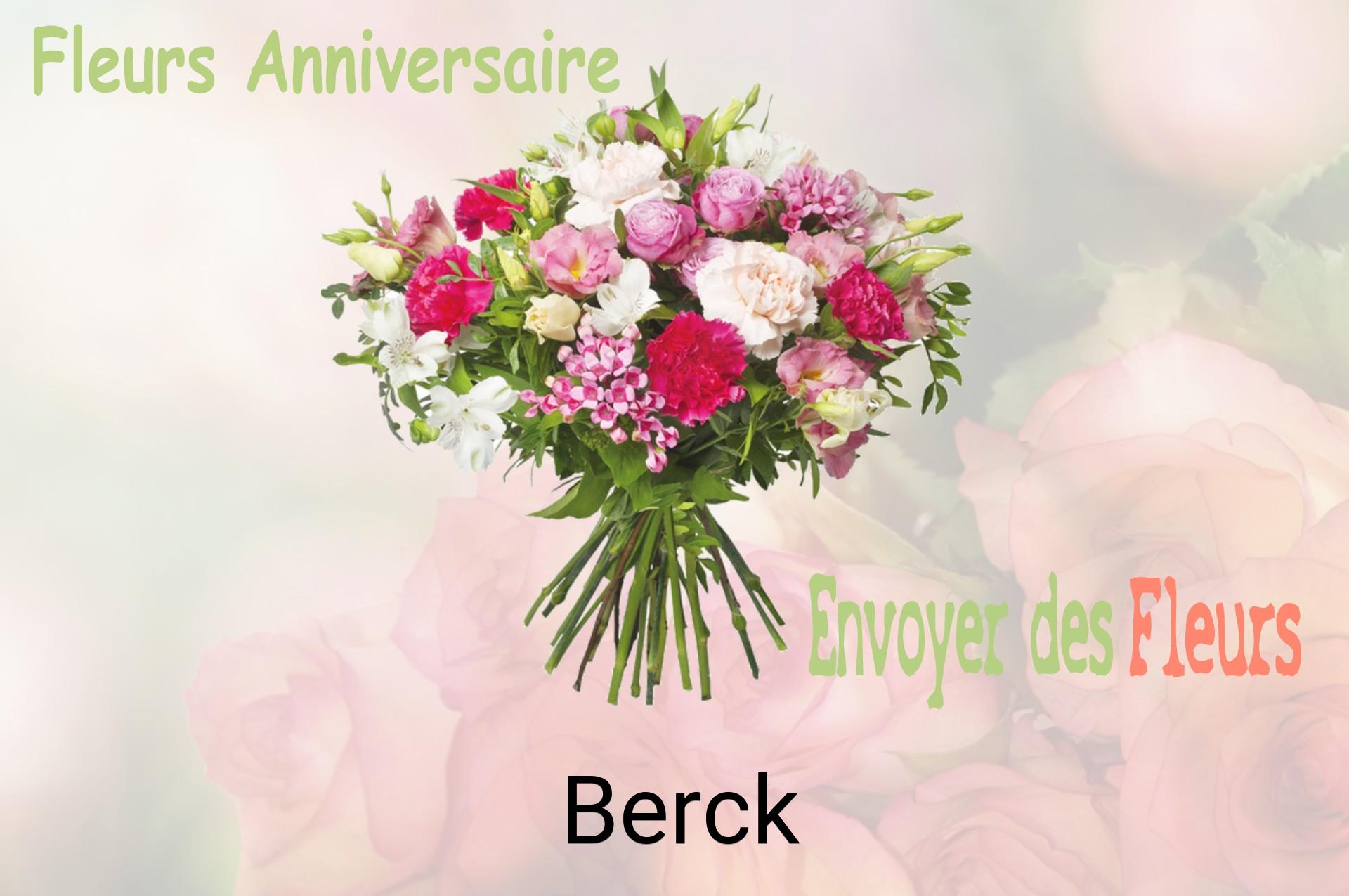 Bouquet de fleurs d’anniversaire livré à Berck