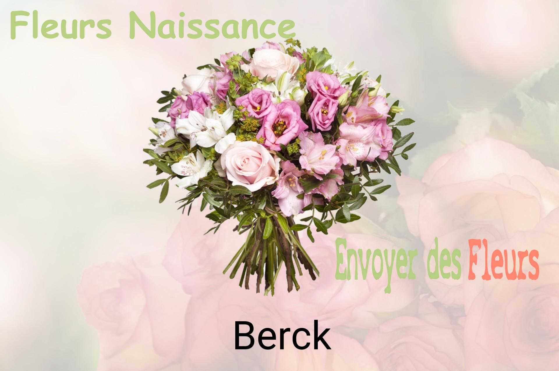 Bouquet de fleurs de naissance livré à Berck